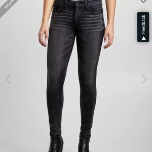 Buckle Black Skinny Jeans